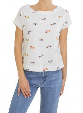 t shirt con bassotti